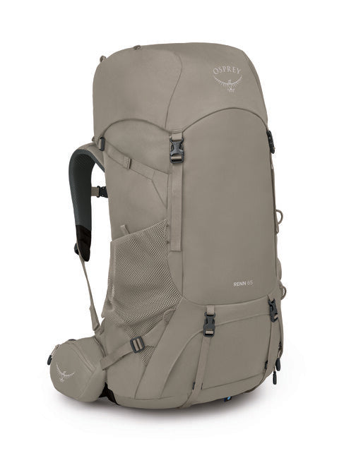 OSPREY RENN 65 туристическа раница, pediment сив/linen пясъчен