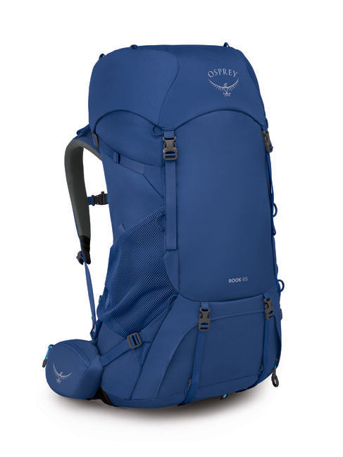 OSPREY ROOK 65 туристическа раница, astology син/син пламъчен