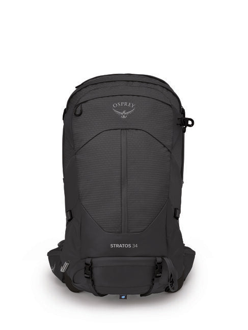 OSPREY STRATOS 34 туристическа раница, тунелно зрение сив