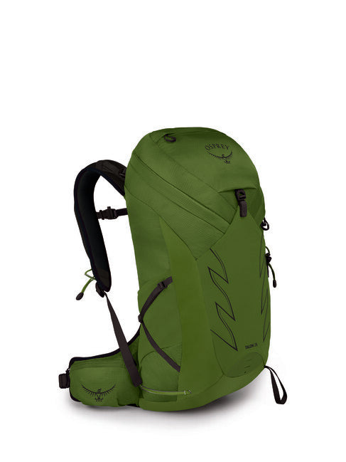 OSPREY TALON 26 туристическа раница, зелен колан/черен