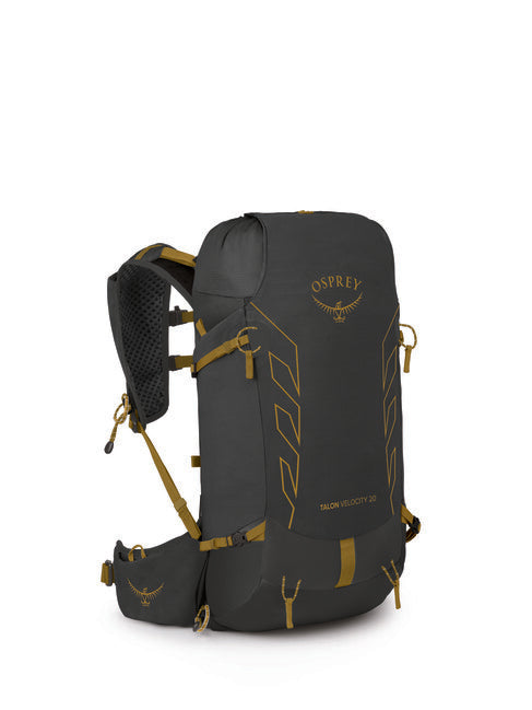 OSPREY TALON VELOCITY 20 туристическа раница, тъмен антрацит/tumbleweed жълт