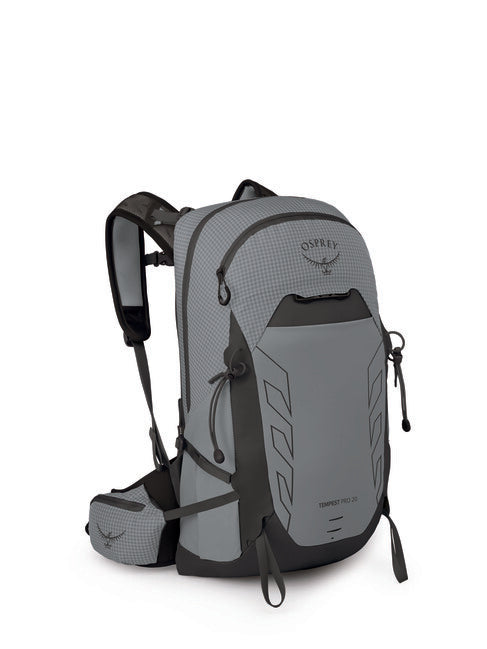 OSPREY TEMPEST PRO 20 туристическа раница, сребрист подплата