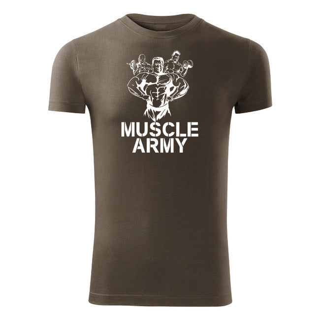 DRAGOWA Muscle Army Team фитнес тениска