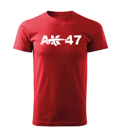 DRAGOWA κοντομάνικο μπλουζάκι AK-47 160 g/m², κόκκινο