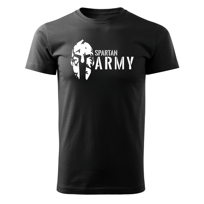 DRAGOWA Spartan армейски тениска 160g/m2, черна
