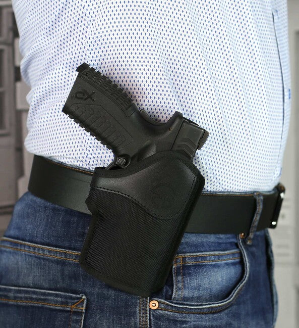 Falco Avery калъф нейлонов отворен CZ P10 F 40mm със спона, черен десен