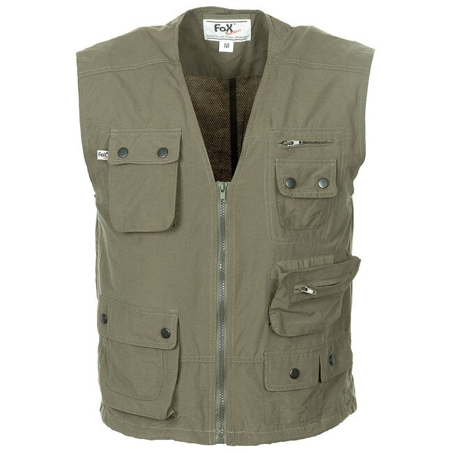 Fox Outdoor елек с микровлакно, OD зелено