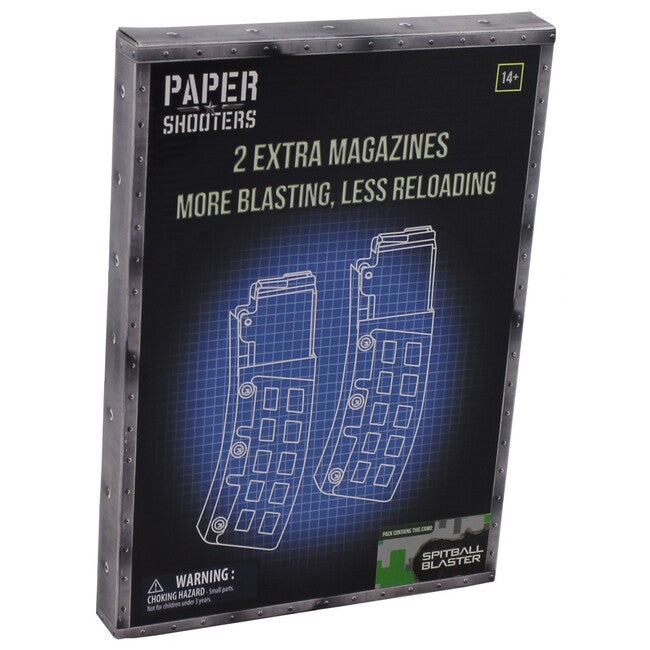 PAPER SHOOTERS Green Spit резервни пълнители за оръжие, 2 бр.