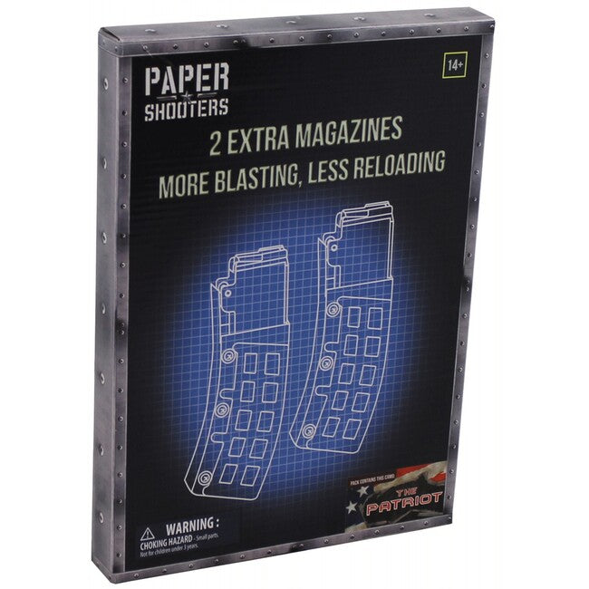 PAPER SHOOTERS Patriot резервни пълнители за оръжие, 2 бр.