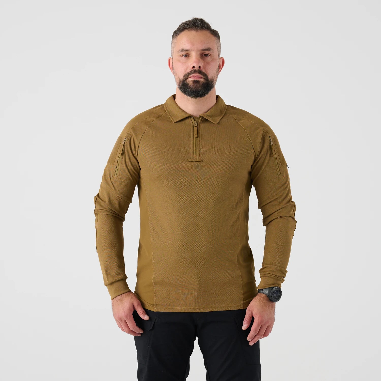 Helikon-Tex Range nátelník taktický s dlhým rukávom – detail