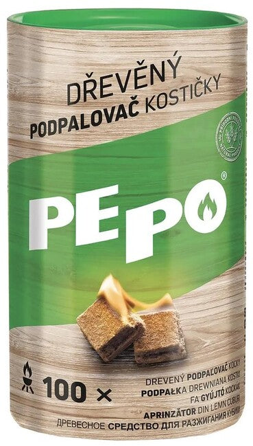 PE-PO Кубчета за запалване 100 бр., FSC