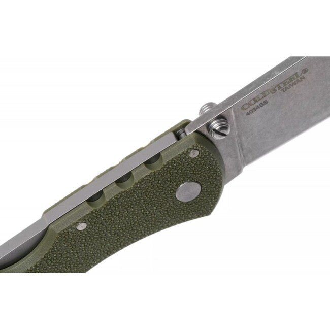 Cold Steel Range Boss джобен нож, OD зелено Handle
