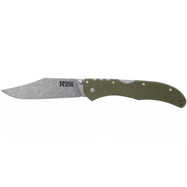 Cold Steel Range Boss джобен нож, OD зелено Handle