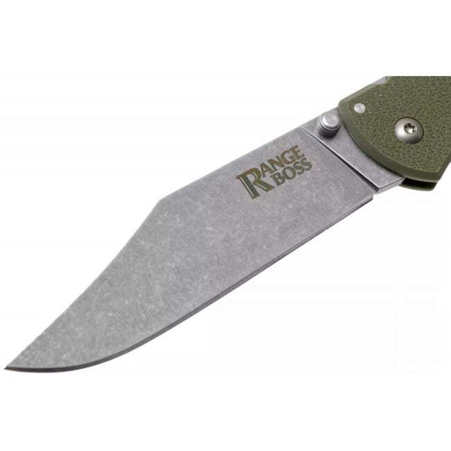Cold Steel Range Boss джобен нож, OD зелено Handle