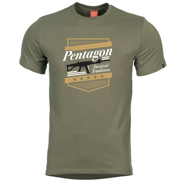 Pentagon A.C.R. тениска, маслинена