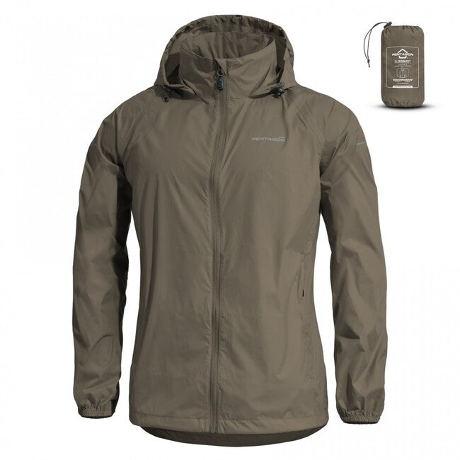 Pentagon Cloudburst Packable яке, тъмносиво