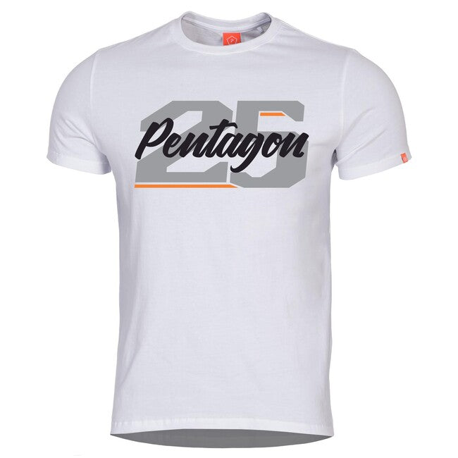 Pentagon Ageron "Twenty Five" къси тениска, бяла