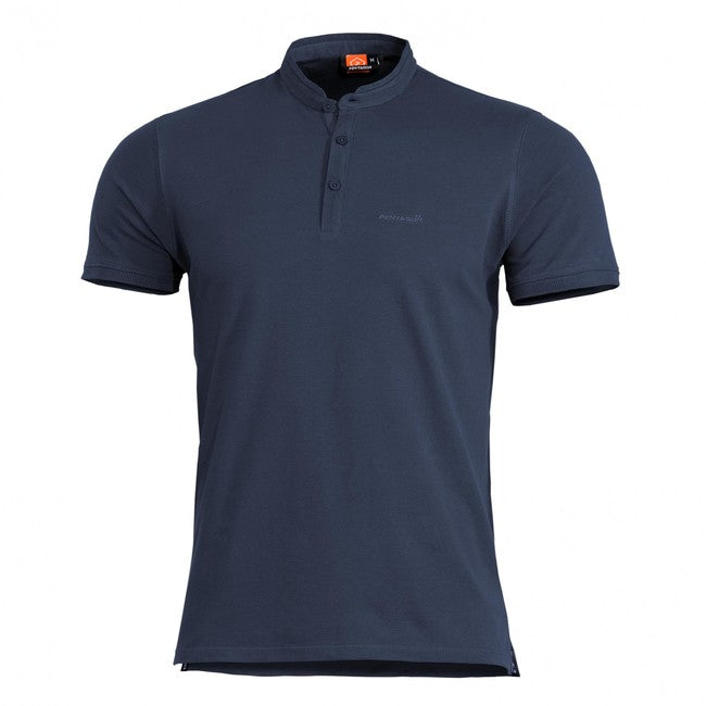Pentagon Henley тениска, тъмносиня