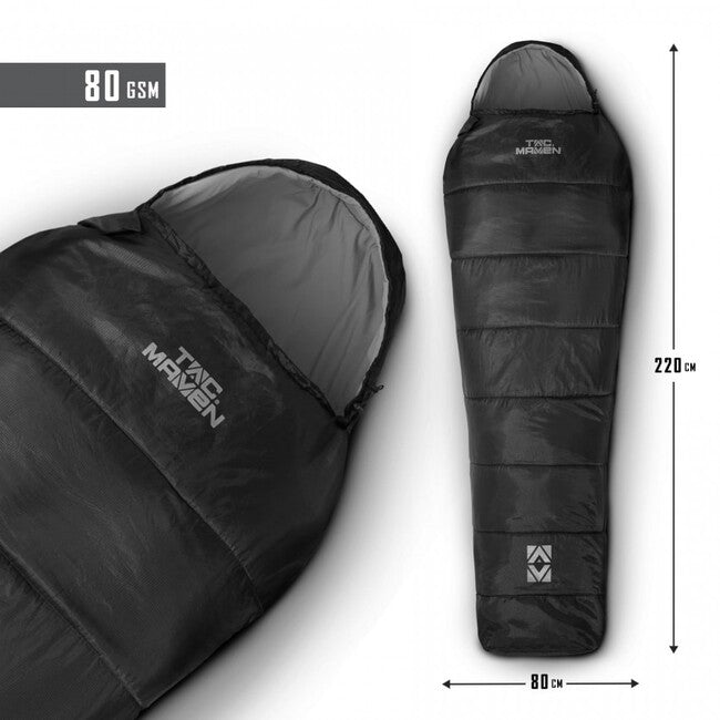 Pentagon Cocoon 10C спален чувал, черен