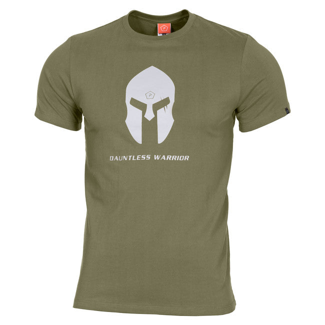 Pentagon Spartan Helmet тениска, маслинена