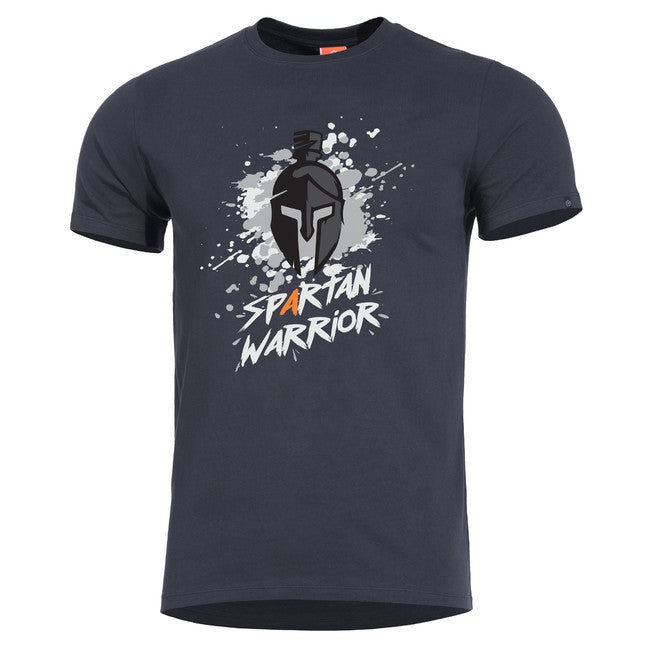 Pentagon Spartan Warrior тениска, черна