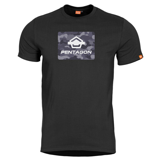 Pentagon Spot Camo тениска, черна