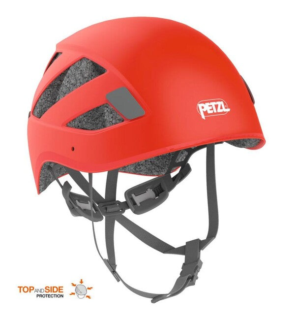 Petzl BOREO универсална каска за вертикални дейности, червена