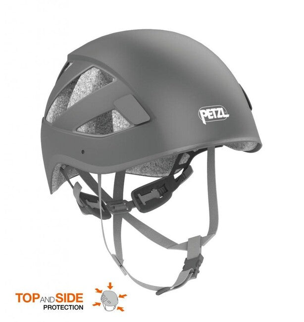 Petzl BOREO универсална каска за вертикални дейности, сива
