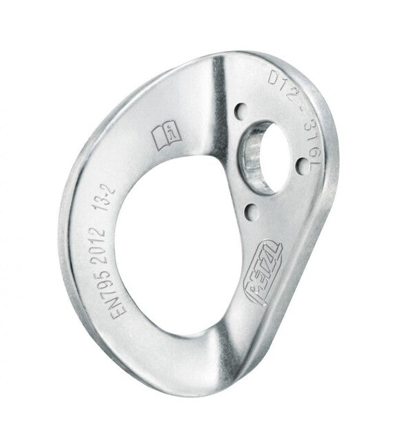 Petzl Coeur Stainless неръждаема пластина 12 mm, неръждаема