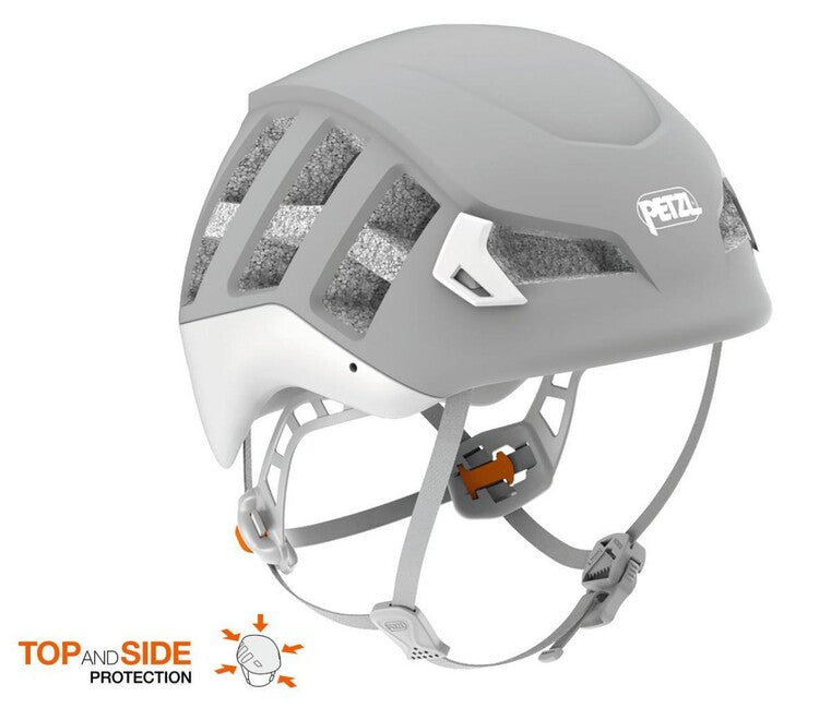 Petzl METEOR лека алпийска каска, сива