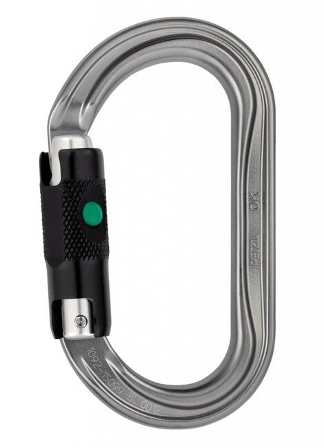Petzl OK карабина овал с автоматична поистка Ball Lock