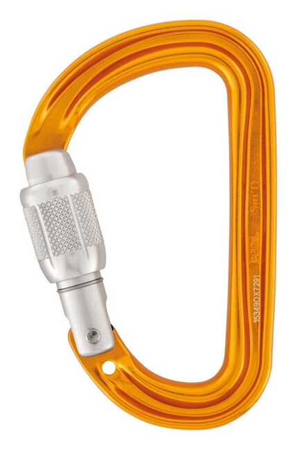 Petzl SM'D карабина Screw-Lock със винтова поистка, сребристо