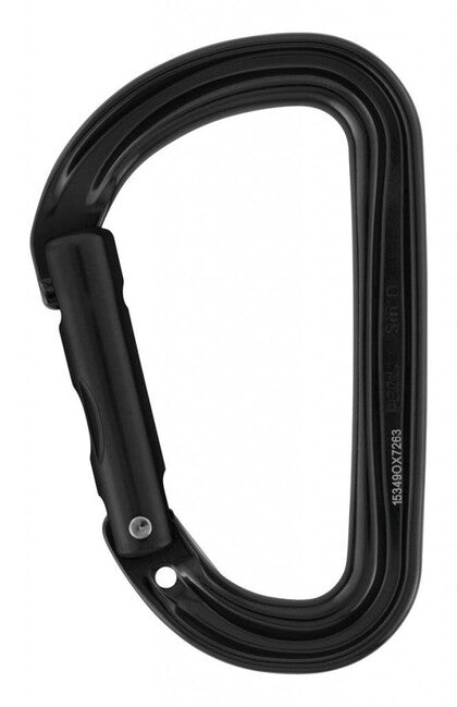 Petzl D SMD карабина wall без поистка на заключването, черна
