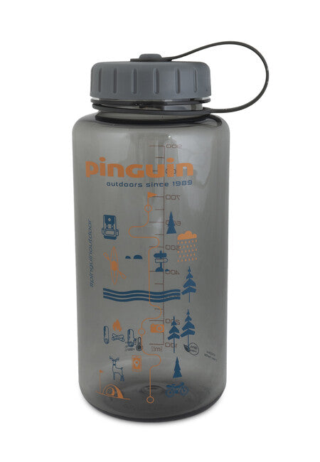 Pinguin Tritan Fat Bottle 1.0L бутилка 2020, сива