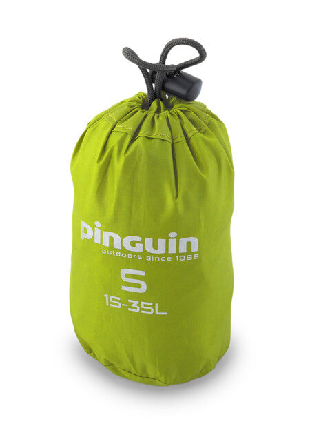 Pinguin Raincover калъф за дъжд за раница 15-35L, жълто-зелен