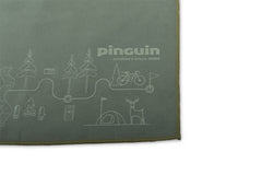 Pinguin Micro Towel Map 40 x 40 cm, Grey