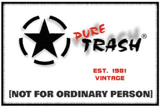 Pure Trash тениска батик мотив, 180g/m2