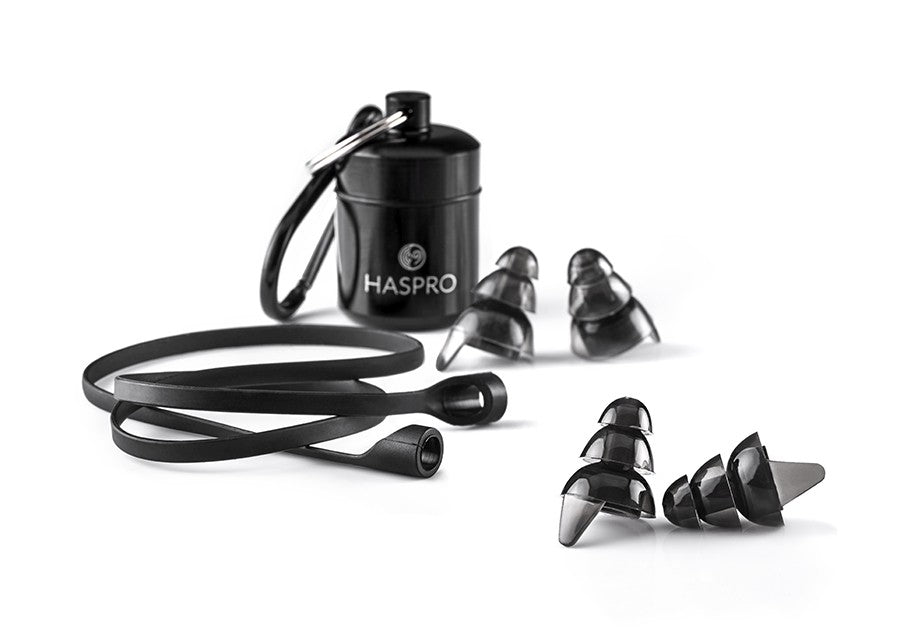 HASPRO Pure music čepki za ušesa, črni