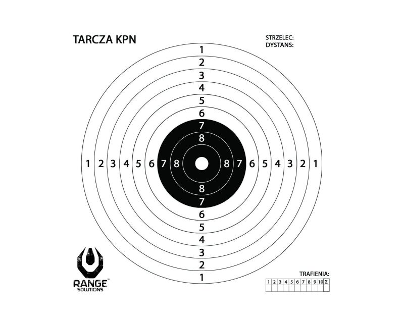 Range Solutions KPN мишени за стрелба - 100 бр.