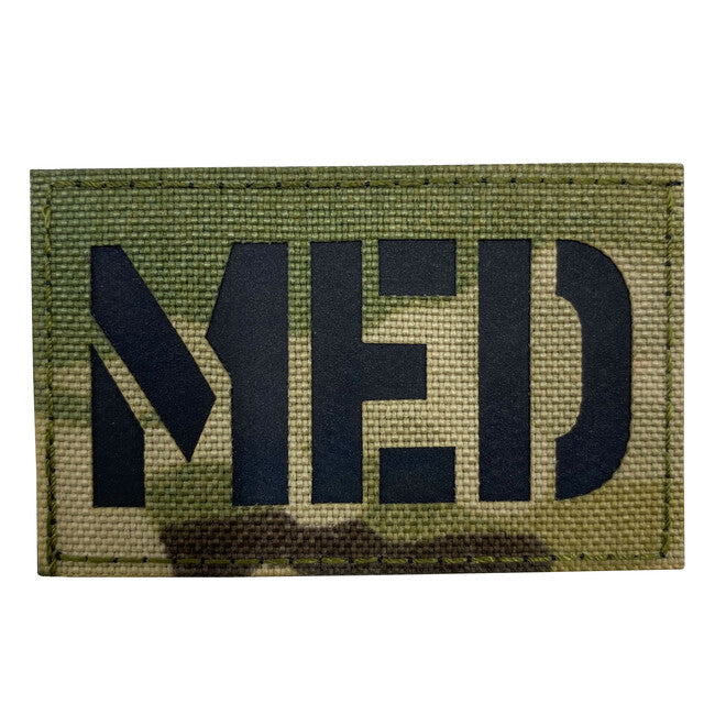 WARAGOD Отразяваща тъкан MED нашивка Patch МултиКам
