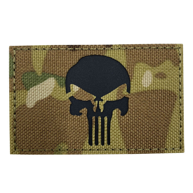 WARAGOD Светлоотразяваща фабрика Punisher Patch нашивка МултиКам