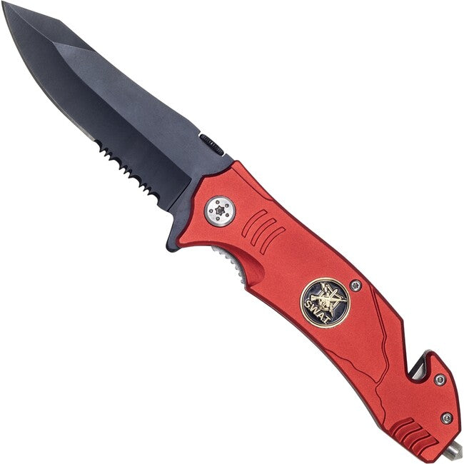 Haller Rescue 83220 джобен нож, червен