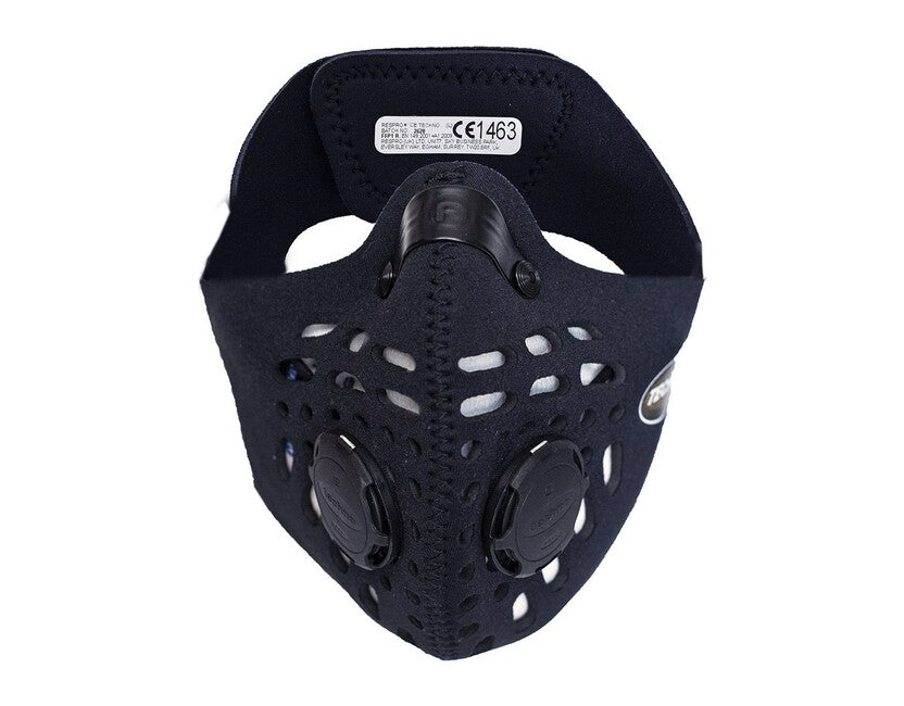 Respro Techno Anti-smogова маска CE, черна