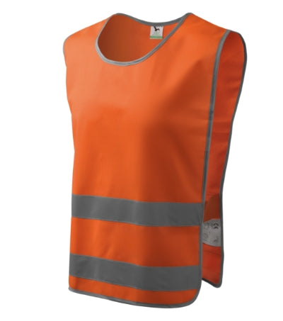 Rimeck Classic Safety Vest безопасностен елек рефлективен, флуоресцентен оранжев