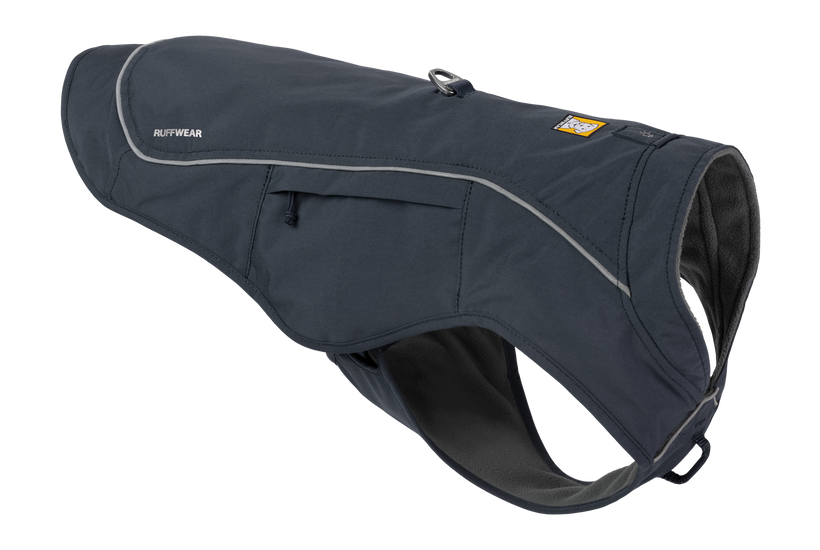 Ruffwear Overcoat Fuse яке за кучета, базалтово сиво