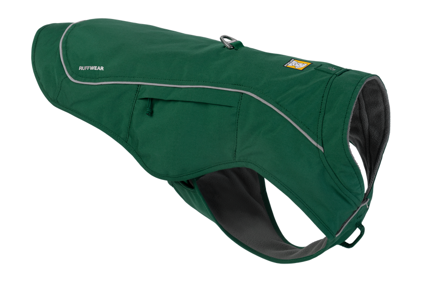 Ruffwear Overcoat Fuse яке за куче, зелено
