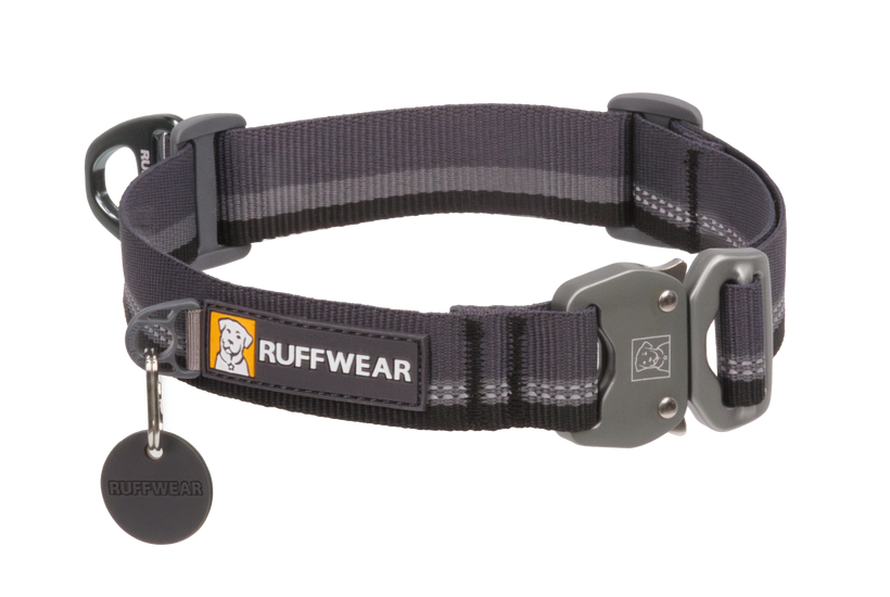 Ruffwear Top Rope нашийник, basalt сив