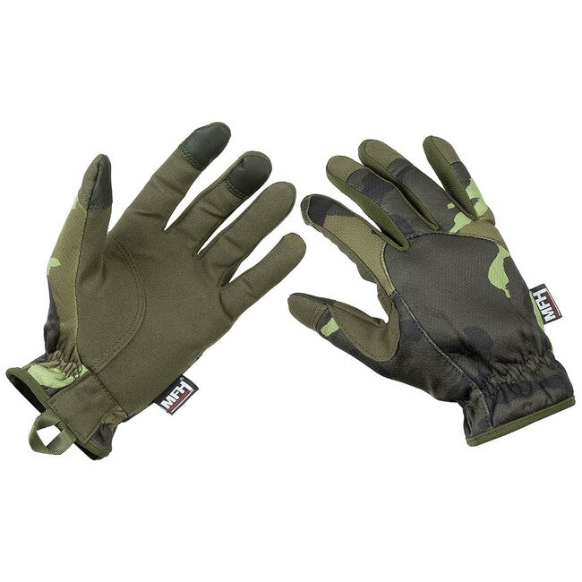 MFH Professional Lightweight ръкавици, M 95 CZ камо