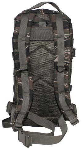 MFH US Assault Backpack, Tiger Stripe, 30L