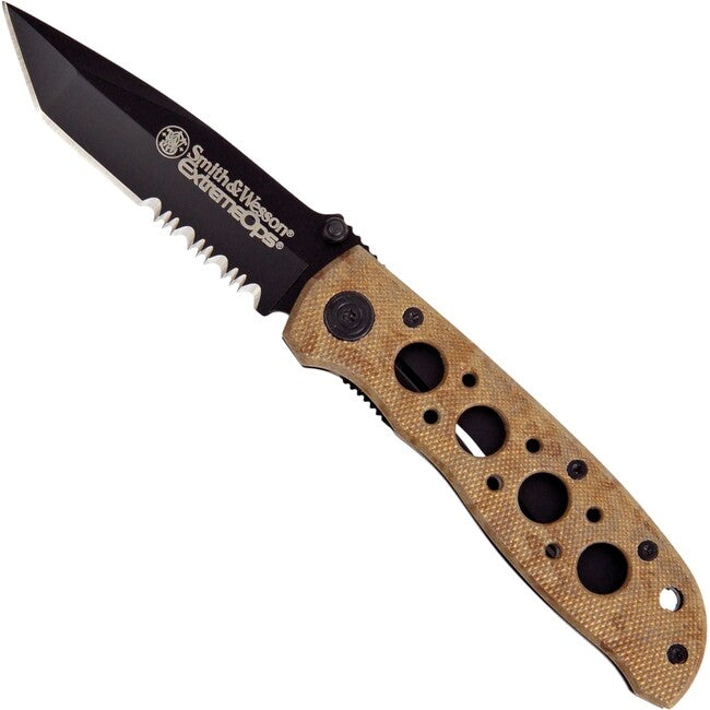 Smith & Wesson Extreme Ops Tanto джобен нож Desert CK5TBSD